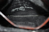 Authentic GUCCI Enamel Hand Bag Brown Junk L0659