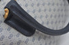 Authentic GUCCI Micro GG PVC Leather Hand Boston Bag Navy L0661