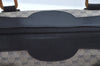 Authentic GUCCI Micro GG PVC Leather Hand Boston Bag Navy L0661