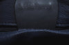 Authentic GUCCI Micro GG PVC Leather Hand Boston Bag Navy L0661