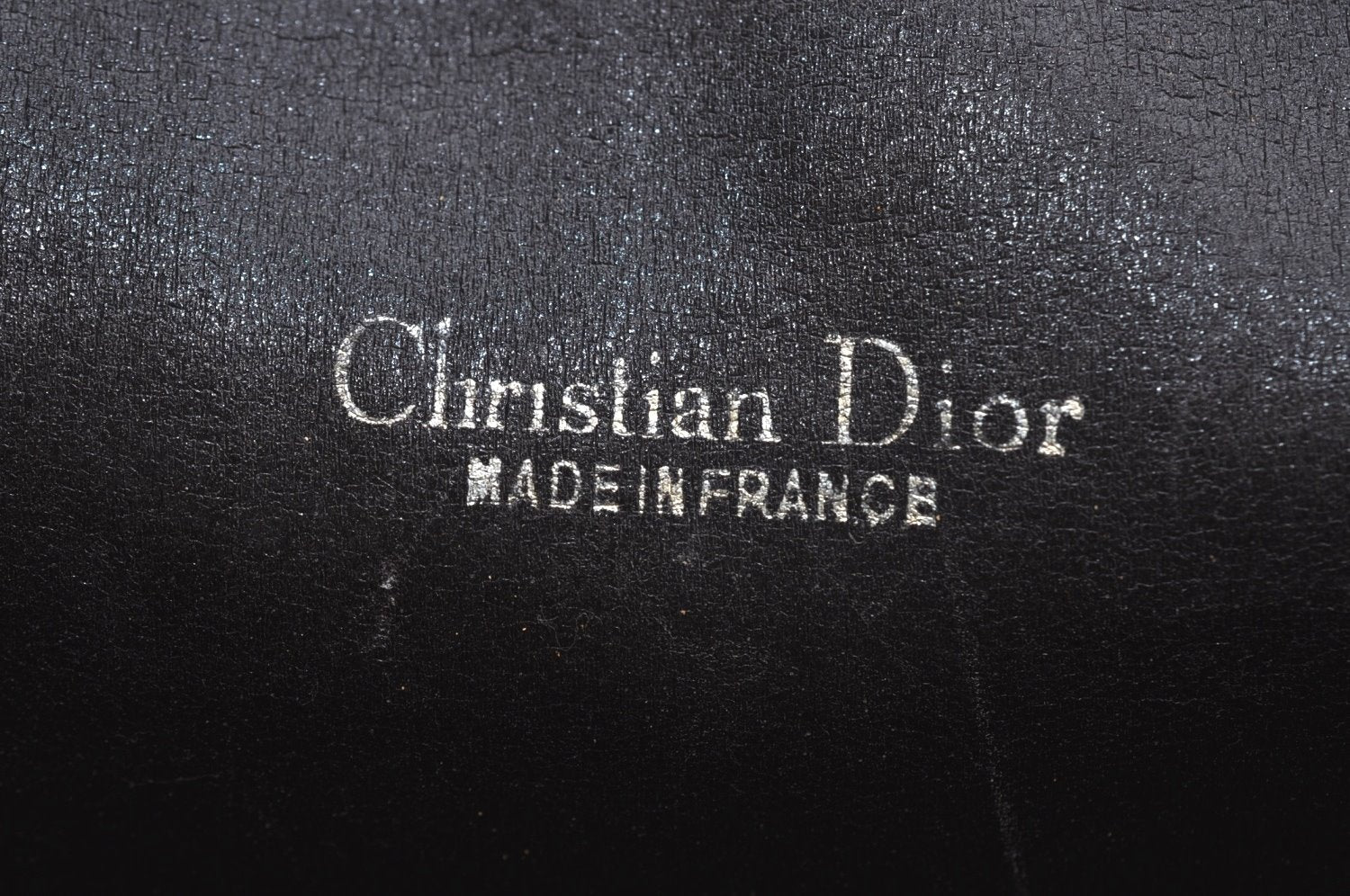 Authentic Christian Dior Trotter Hand Bag Canvas Brown L0663