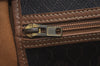 Authentic Christian Dior Honeycomb Boston Hand Bag PVC Leather Black CD L0664