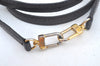 Authentic Louis Vuitton Leather Shoulder Strap Brown 39.4-46.5" LV L0666