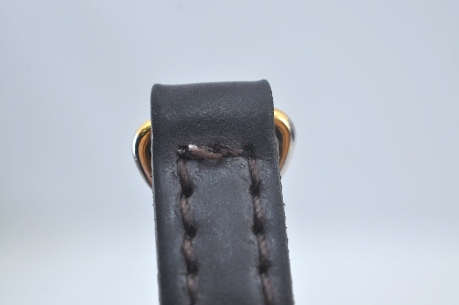 Authentic Louis Vuitton Leather Shoulder Strap Brown 39.4-46.5