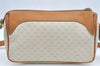 Authentic GUCCI Micro GG PVC Leather Shoulder Cross Body Bag Purse White L0678