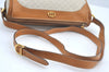 Authentic GUCCI Micro GG PVC Leather Shoulder Cross Body Bag Purse White L0678