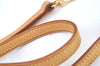 Authentic Louis Vuitton Leather Shoulder Strap Beige 47.2" LV L0684