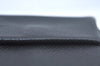 Authentic HERMES Pouch Leather Black L0685