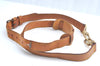 Authentic Louis Vuitton Leather Shoulder Strap Beige 41.3-44.5" LV L0697