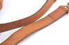 Authentic Louis Vuitton Leather Shoulder Strap Beige 41.3-44.5" LV L0697