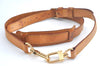 Authentic Louis Vuitton Leather Shoulder Strap Beige 40.2-47.2" LV L0698