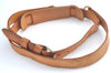 Authentic Louis Vuitton Leather Shoulder Strap Beige 40.2-47.2" LV L0698