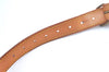 Authentic Louis Vuitton Leather Shoulder Strap Beige 39.4-46.5" LV L0699