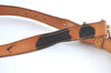 Authentic Louis Vuitton Leather Shoulder Strap Beige 39.4-46.5" LV L0699