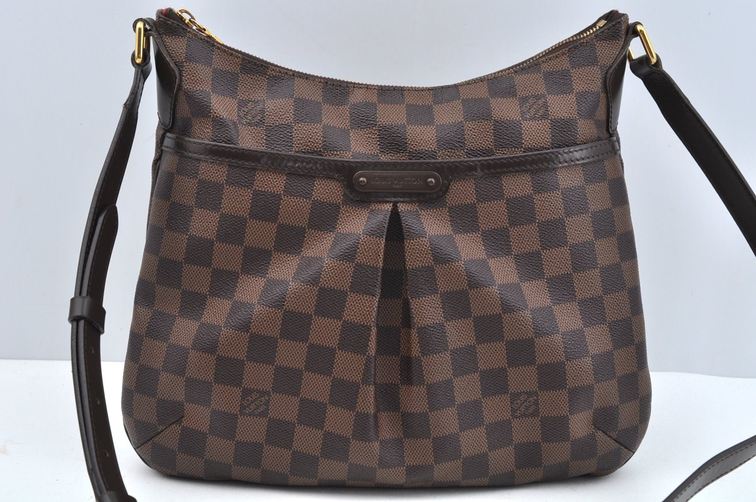 Authentic Louis Vuitton Damier Bloomsbury PM Shoulder Cross Bag N42251 LV L0701