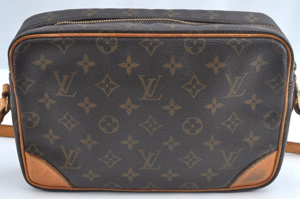 Authentic Louis Vuitton Monogram Trocadero 27 Shoulder Cross Bag M51274 LV L0704