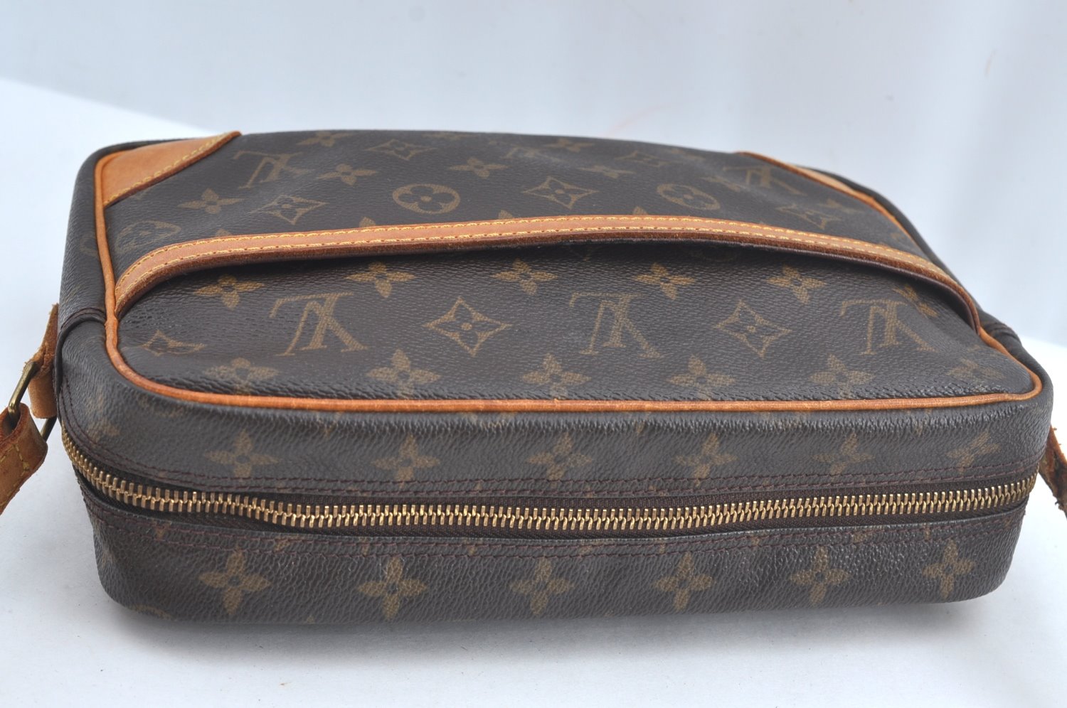 Authentic Louis Vuitton Monogram Trocadero 27 Shoulder Cross Bag M51274 LV L0704