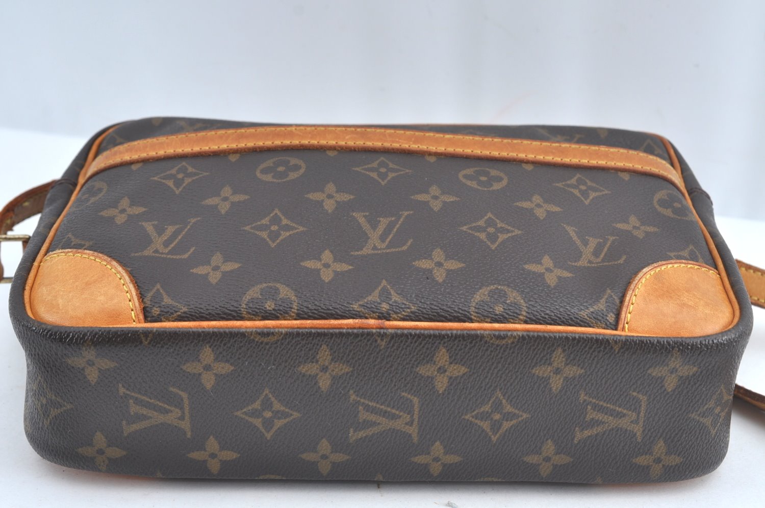 Authentic Louis Vuitton Monogram Trocadero 27 Shoulder Cross Bag M51274 LV L0704