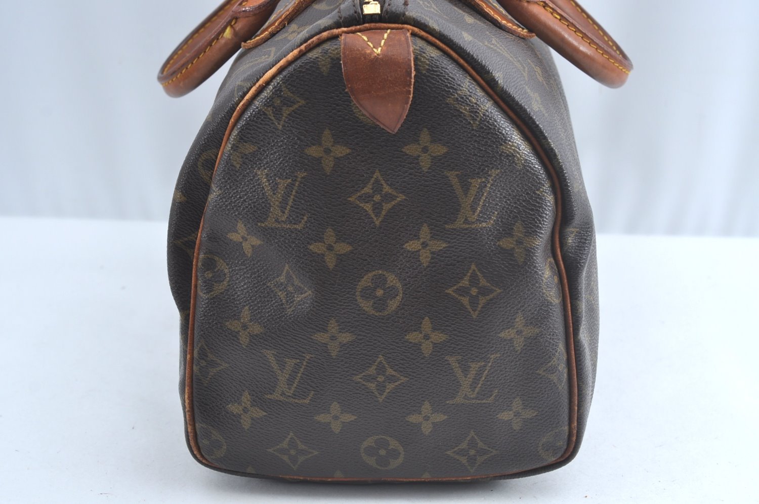 Authentic Louis Vuitton Monogram Speedy 30 Hand Boston Bag M41526 LV L0710