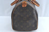 Authentic Louis Vuitton Monogram Speedy 30 Hand Boston Bag M41526 LV L0712