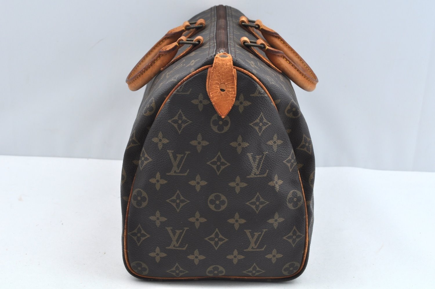 Authentic Louis Vuitton Monogram Speedy 35 Hand Boston Bag M41524 LV L0717