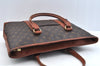 Auth Louis Vuitton Monogram Sac Weekend PM Vintage Tote Hand Bag M42425 LV L0718