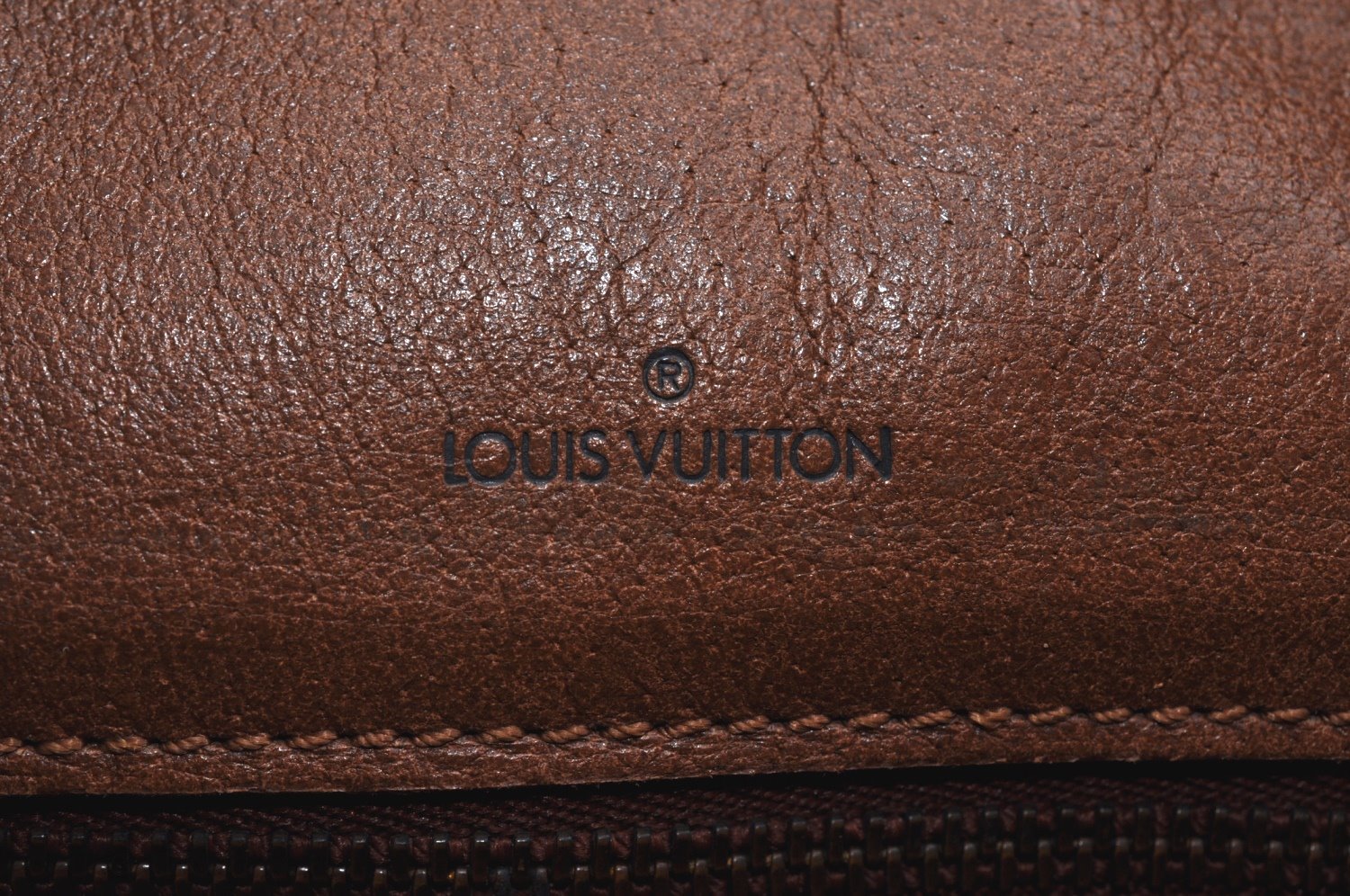 Auth Louis Vuitton Monogram Sac Weekend PM Vintage Tote Hand Bag M42425 LV L0718