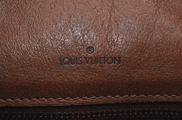 Auth Louis Vuitton Monogram Sac Weekend PM Vintage Tote Hand Bag M42425 LV L0718