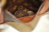 Auth Louis Vuitton Monogram Sac Weekend PM Vintage Tote Hand Bag M42425 LV L0718