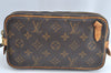 Auth Louis Vuitton Monogram Marly Bandouliere Shoulder Cross Bag LVJunk L0719