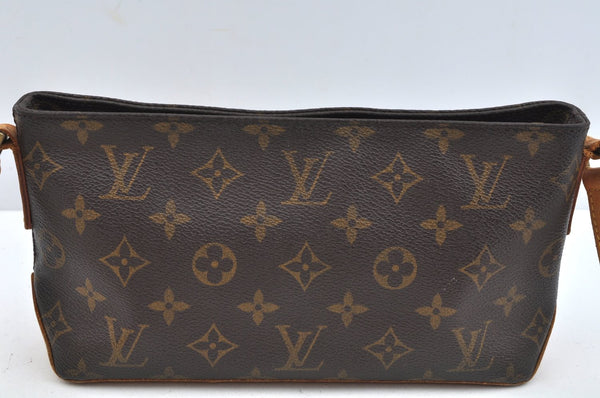 Authentic Louis Vuitton Monogram Trotteur Shoulder Cross Bag M51240 LV L0720