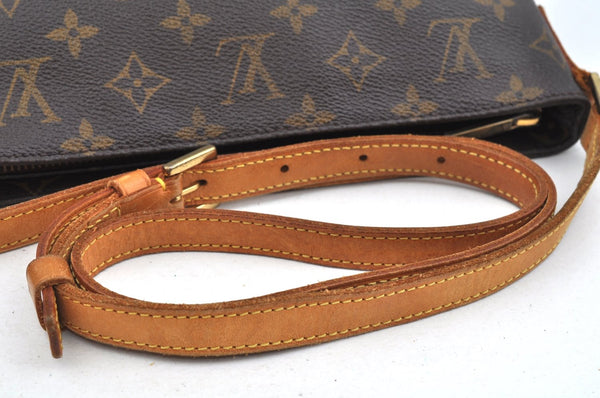 Authentic Louis Vuitton Monogram Trotteur Shoulder Cross Bag M51240 LV L0720