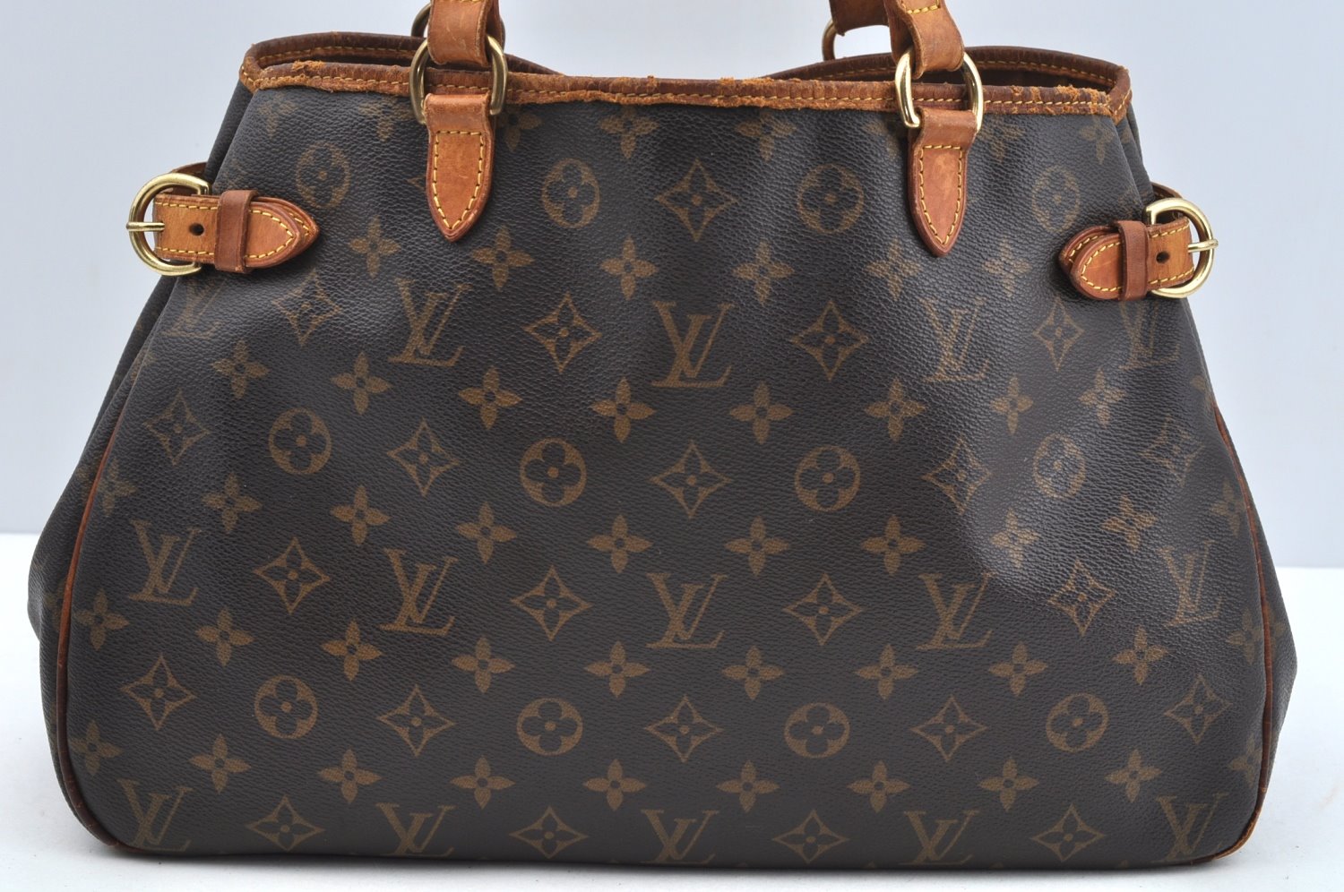 Authentic Louis Vuitton Monogram Batignolles Horizontal Tote Bag M51154 LV L0722