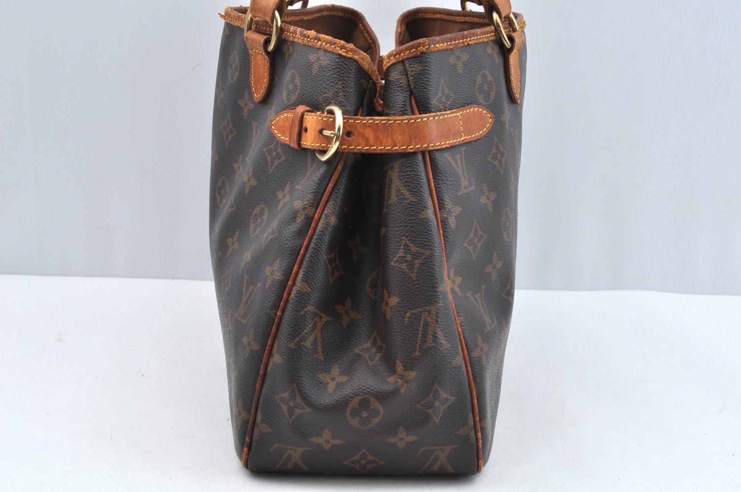 Authentic Louis Vuitton Monogram Batignolles Horizontal Tote Bag M51154 LV L0722