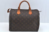 Authentic Louis Vuitton Monogram Speedy 30 Hand Boston Bag M41526 LV L0723