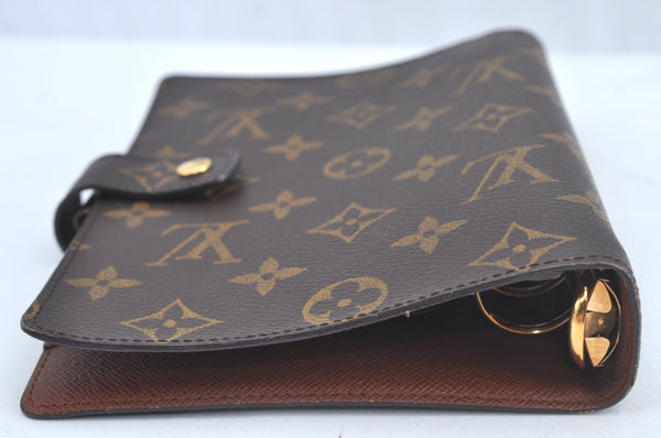 Authentic Louis Vuitton Monogram Agenda MM Notebook Cover R20004 LV L0748