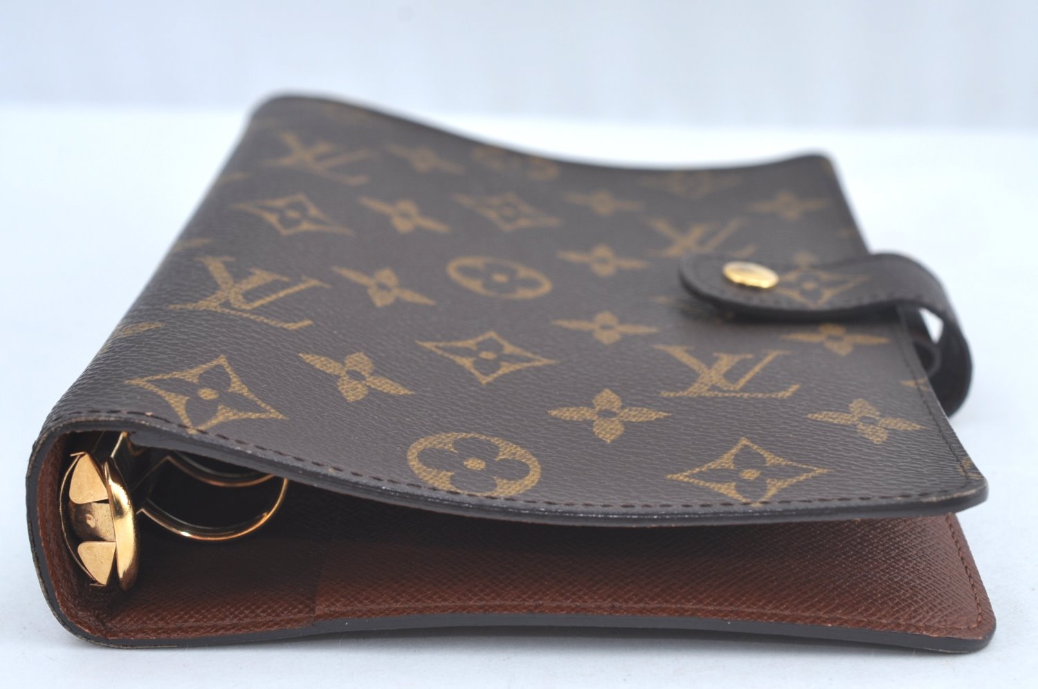 Authentic Louis Vuitton Monogram Agenda MM Notebook Cover R20004 LV L0748