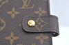 Authentic Louis Vuitton Monogram Agenda MM Notebook Cover R20004 LV L0748