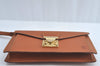 Auth Louis Vuitton Epi Pochette Sellier Dragonne Clutch Bag M52613 Brown L0749