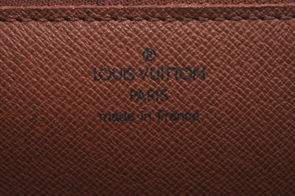 Auth Louis Vuitton Epi Pochette Sellier Dragonne Clutch Bag M52613 Brown L0749