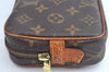 Auth Louis Vuitton Monogram Marly Bandouliere Shoulder Cross Bag LV Junk L0754