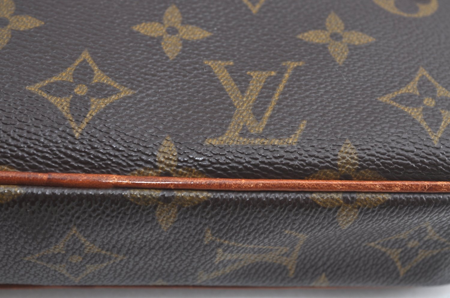 Auth Louis Vuitton Monogram Marly Bandouliere Shoulder Cross Bag LV Junk L0754