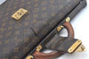 Authentic Louis Vuitton Monogram Serviette Fermoir Briefcase M53305 LV L0755