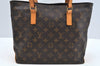 Authentic Louis Vuitton Monogram Cabas Piano Shoulder Tote Bag M51148 LV L0756