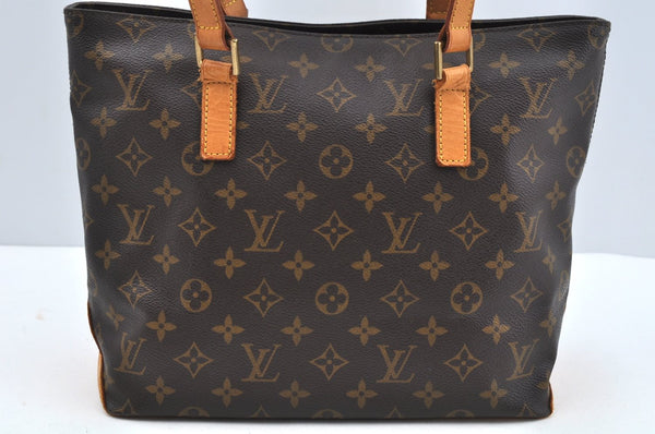 Authentic Louis Vuitton Monogram Cabas Piano Shoulder Tote Bag M51148 LV L0756