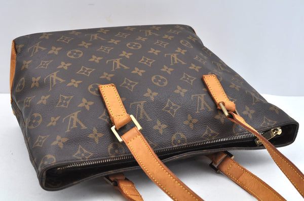 Authentic Louis Vuitton Monogram Cabas Piano Shoulder Tote Bag M51148 LV L0756