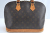 Authentic Louis Vuitton Monogram Alma Hand Bag Purse M51130 LV L0762