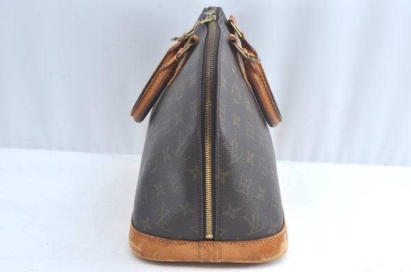 Authentic Louis Vuitton Monogram Alma Hand Bag Purse M51130 LV L0762