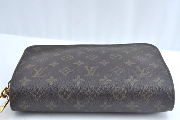 Authentic Louis Vuitton Monogram Orsay Clutch Hand Bag Purse M51790 LV L0763