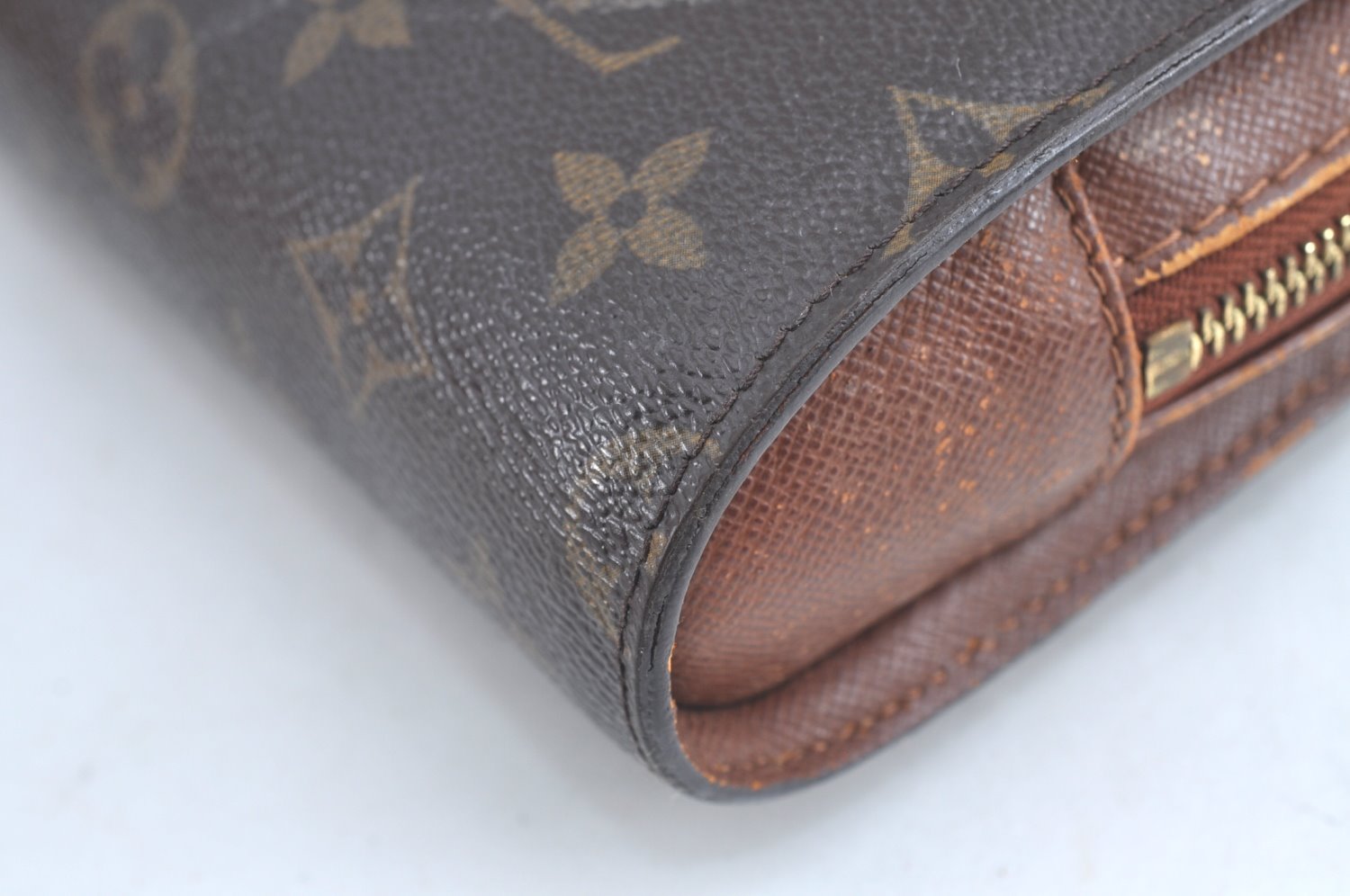 Authentic Louis Vuitton Monogram Orsay Clutch Hand Bag Purse M51790 LV L0763